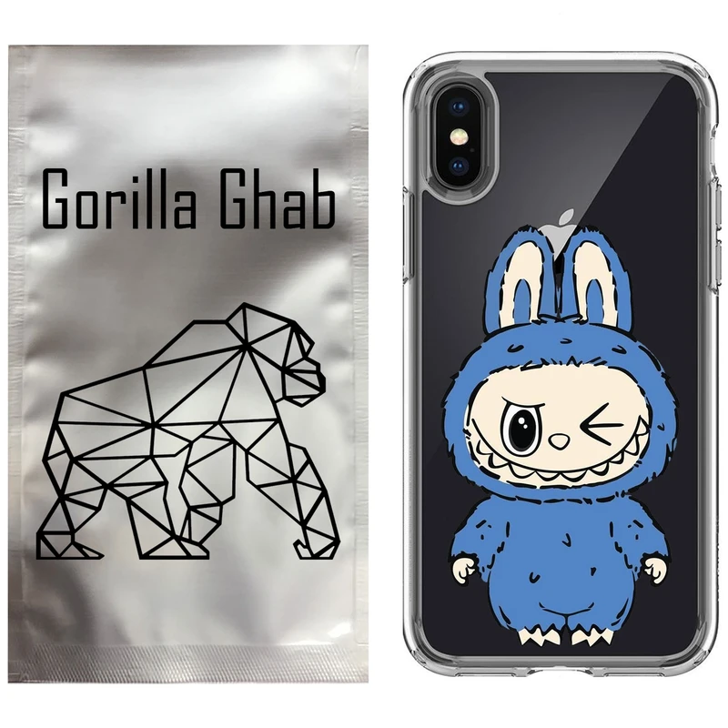 کاور گوریلا قاب مدل CLG کد 116 طرح Labubu مناسب برای گوشی موبایل اپل iPhone X / XS
