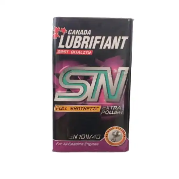 روغن موتور کانادا لوبریفنت مدل 10W40 SN حجم 5 لیتر