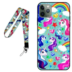 Megafone Unicorn 0028 Cover For Apple iPhone 11 Pro Mobile Neckband