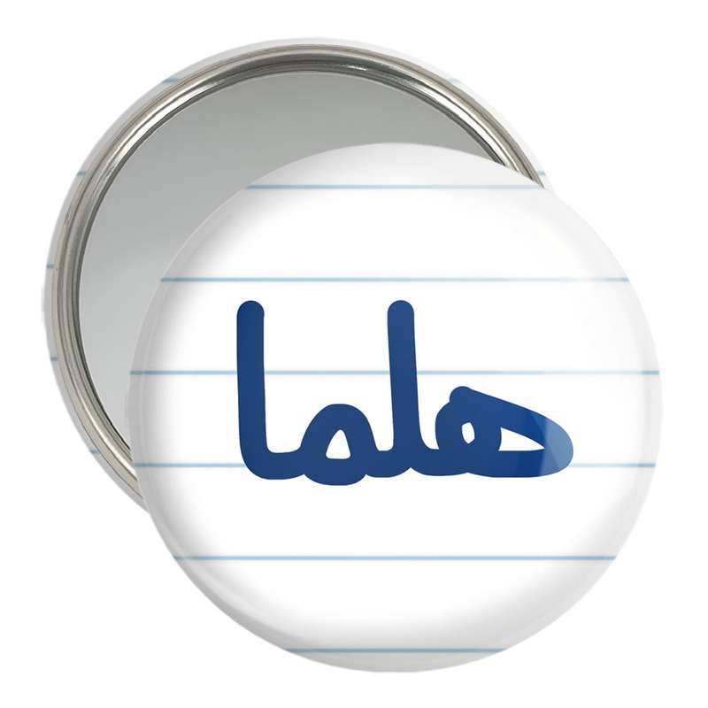 آینه جیبی خندالو مدل هلما کد 6852 آینه جیبی خندالو مدل هلما کد 6852