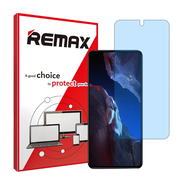 محافظ صفحه نمایش ضداشعه آبی ریمکس مدل HyBLU مناسب برای گوشی موبایل شیائومی Poco F5 Pro
