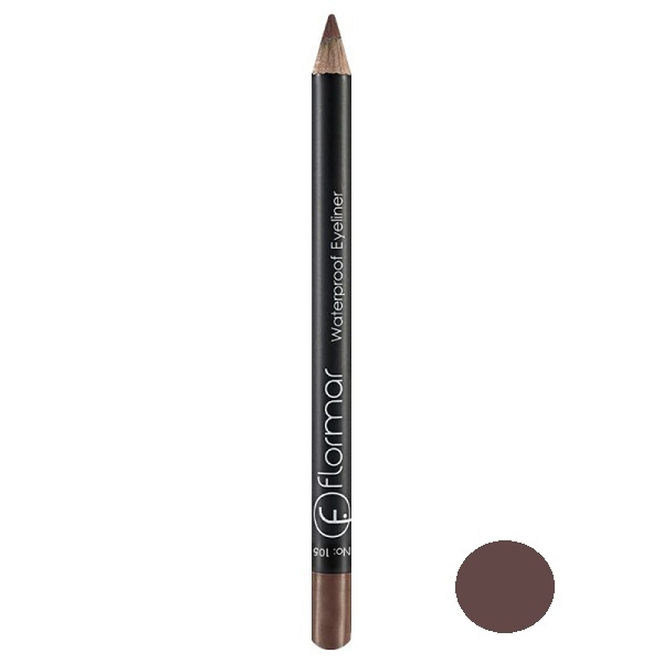 مداد چشم فلورمار مدل WATERPROOF شماره 105