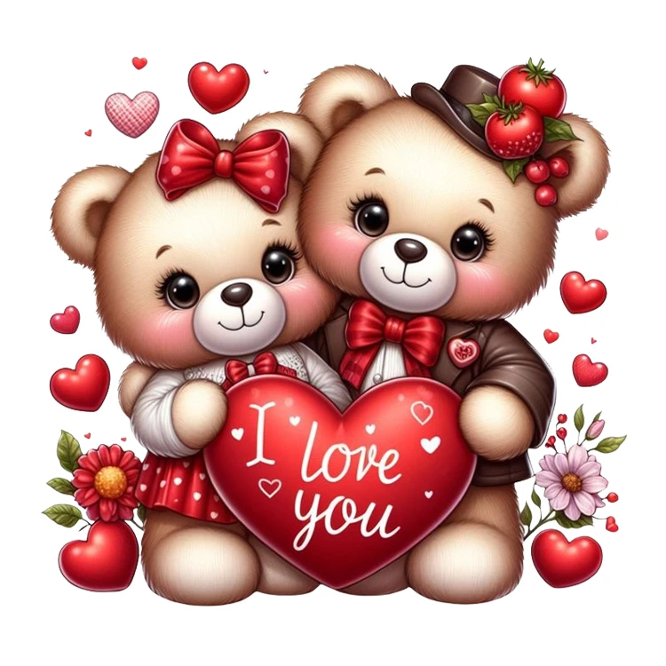 استیکر پارچه و لباس پاد آفرین مدل عشق کد S761