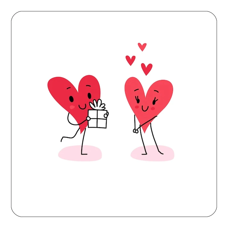 مگنت کاکتی طرح عاشقانه مدل mp38336