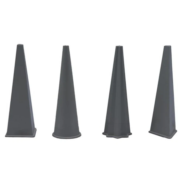 قالب شمع مدل چند وجهی 11cm مجموعه 4 عددی