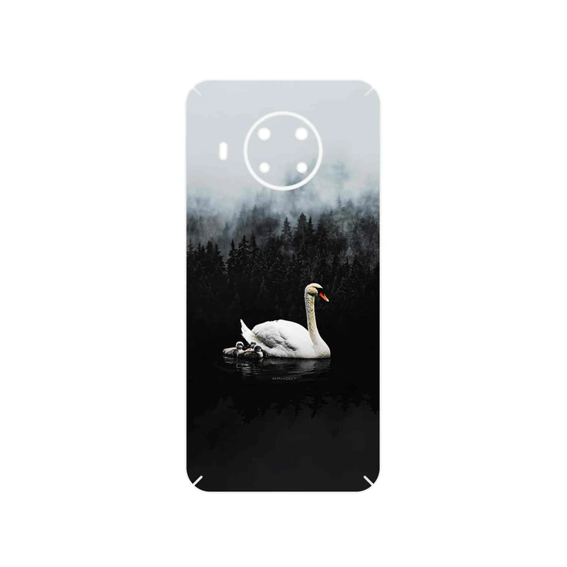 برچسب پوششی ماهوت مدل Swan_Lake مناسب برای گوشی موبایل نوکیا X20