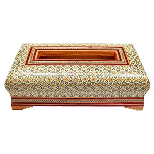 جعبه دستمال کاغذی خاتم کاری کد RA