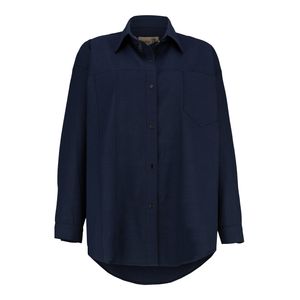 مانتو زنانه السانا مدل رمیصا کد 221804 رنگ آبی تیره