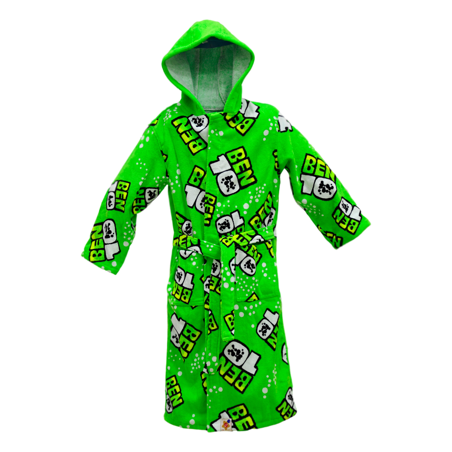 حوله پالتویی کودک طرح بن تن سایز 80 سانتی متر