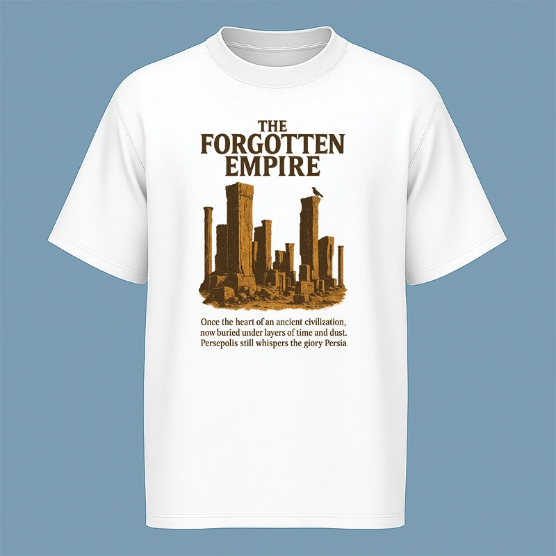 تی‌شرت آستین کوتاه مردانه مدل ایران زیبا کد c15