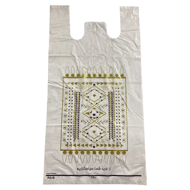 نایلون بسته بندی مدل دسته دار 65.55 بسته 100 عددی