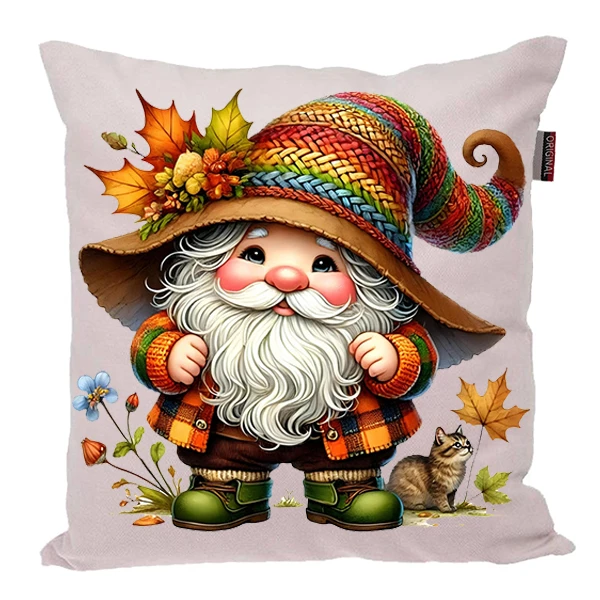 کوسن پاد آفرین مدل پاییز طرح عروسکی کد PK30199