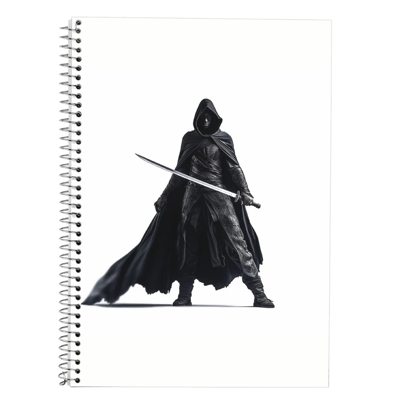 دفتر زبان 50 برگ مدوپد مدل سه خط طرح DC کد DF10031