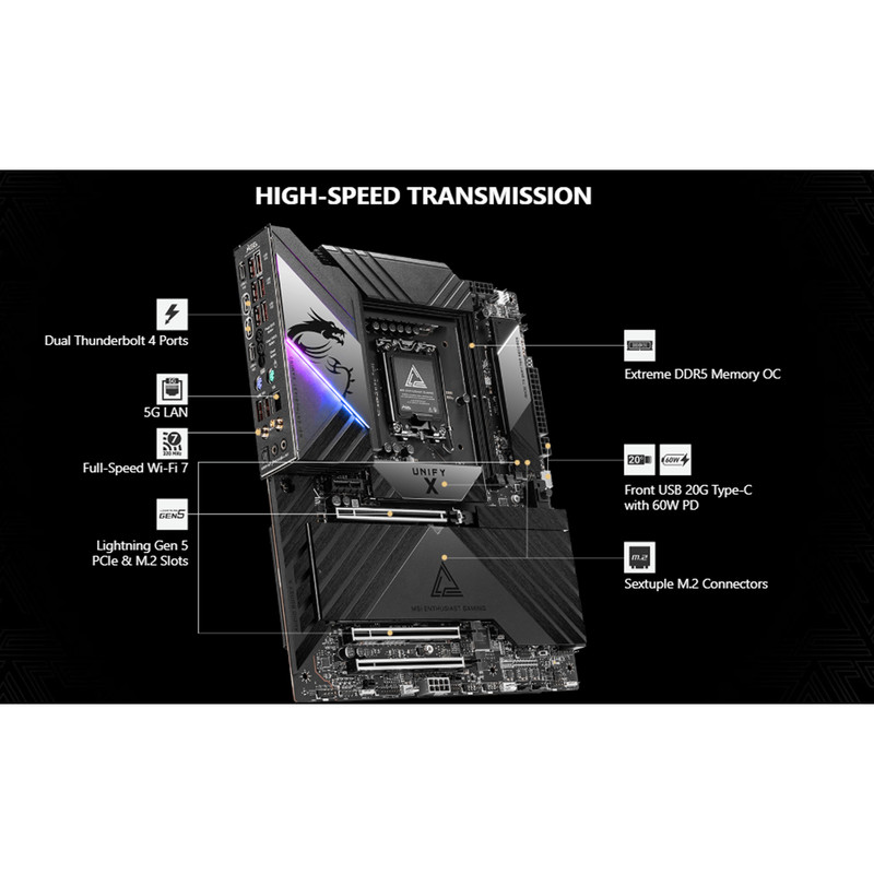 مادربرد ام اس آی مدل MEG Z890 UNIFY-X