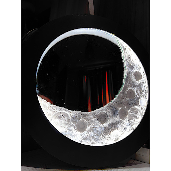 تابلو آينه طرح ماه كد N77