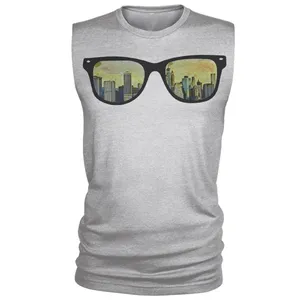 تاپ مردانه طرح عینک کد M268