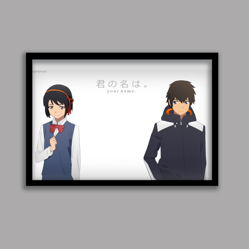 تابلو مدل انیمه Your Name کد LA-G10482-2