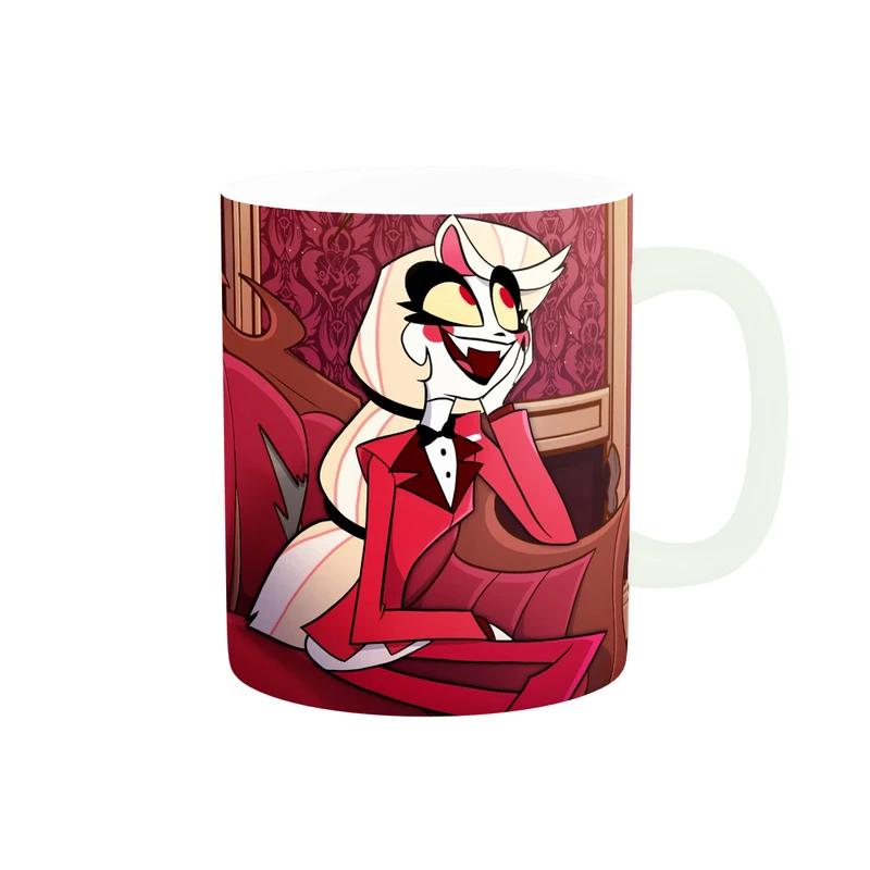 ماگ طرح انیمیشن هتل هزبین کد 635