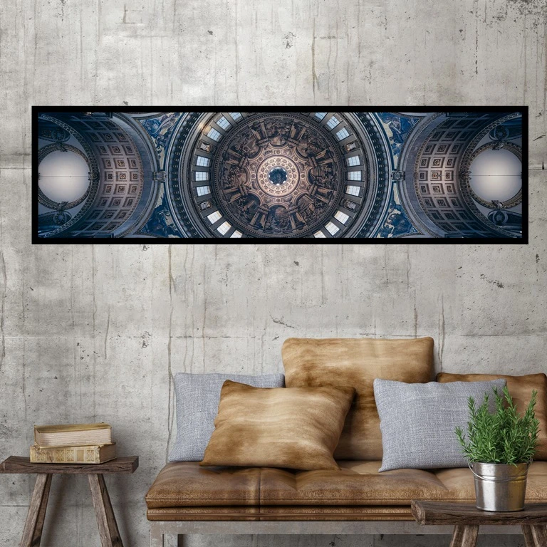 تابلو بکلیت طرح معماری کلیسا مدل کشیده B-7506