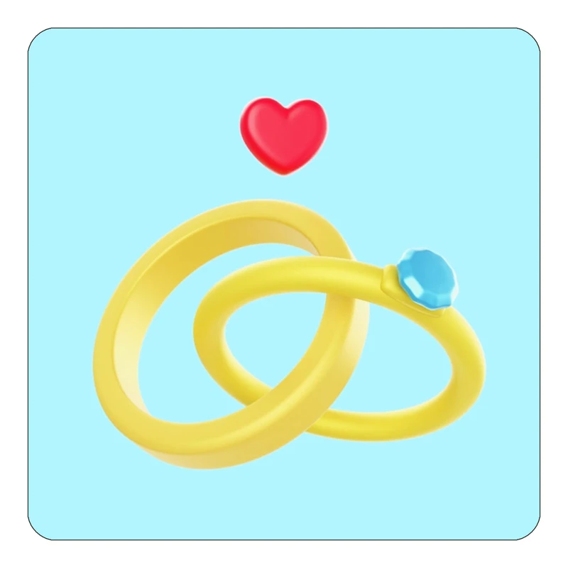 مگنت کاکتی طرح عاشقانه مدل mp36336