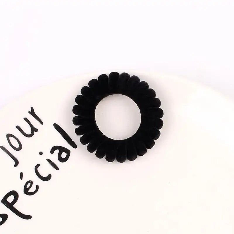 کش مو زنانه مدل سیم تلفنی کد 106019 بسته 3 عددی