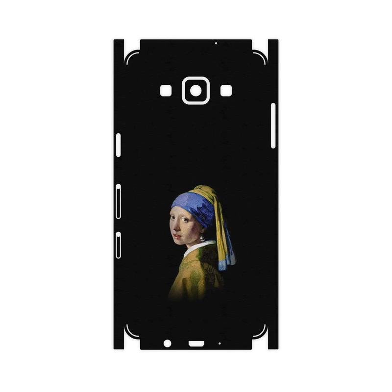 برچسب پوششی ماهوت مدل Girl with a Pearl Earring of Vermeer-FullSkin مناسب برای گوشی موبایل سامسونگ Galaxy A5 2015