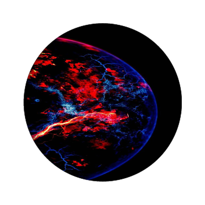 استیکر تزئینی موبایل مدل ماه کد 4627