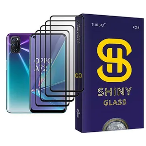 Atouchbo Shiny Glass MIX004 Screen Protector For Oppo A72 Pack Of 4