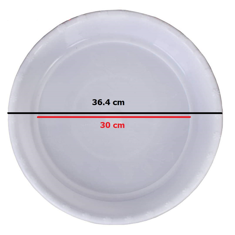 زیرگلدانی مدل p13 - 36.4 cm (30 ) بسته 3 عددی