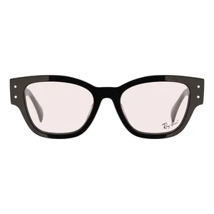 فریم عینک طبی ویفرر (Wayfarer) زنانه ری بن مدل 0RB7681V-2000 مناسب برای صورت مستطیل، مربع، قلب و بیضی