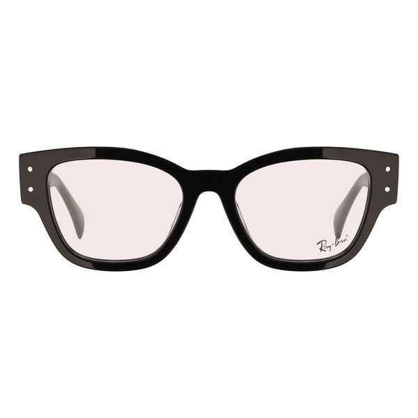 فریم عینک طبی ویفرر (Wayfarer) زنانه ری بن مدل 0RB7681V-2000 مناسب برای صورت مستطیل، مربع، قلب و بیضی