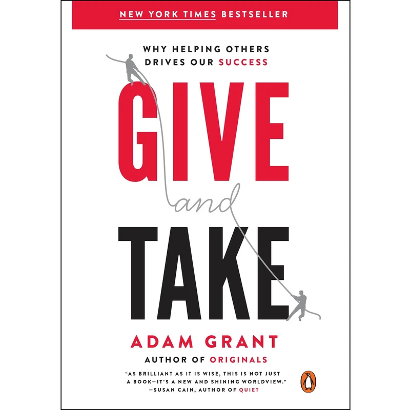 کتاب Give and Take: Why Helping Others Drives Our Success اثر Adam Grant انتشارات Penguin Books
