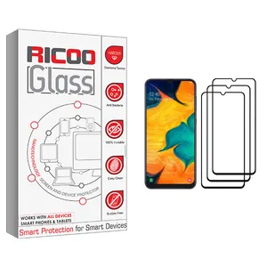 ricoo +HD Screen Protector For Samsung Galaxy A30 Pack Of 3