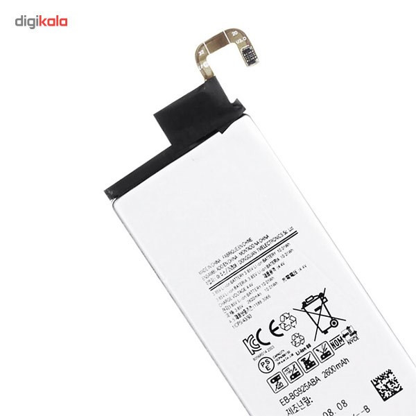 باتری موبایل مدل Galaxy S6 Edge با ظرفیت 2600mAh مناسب برای گوشی موبایل سامسونگ Galaxy S6 Edge