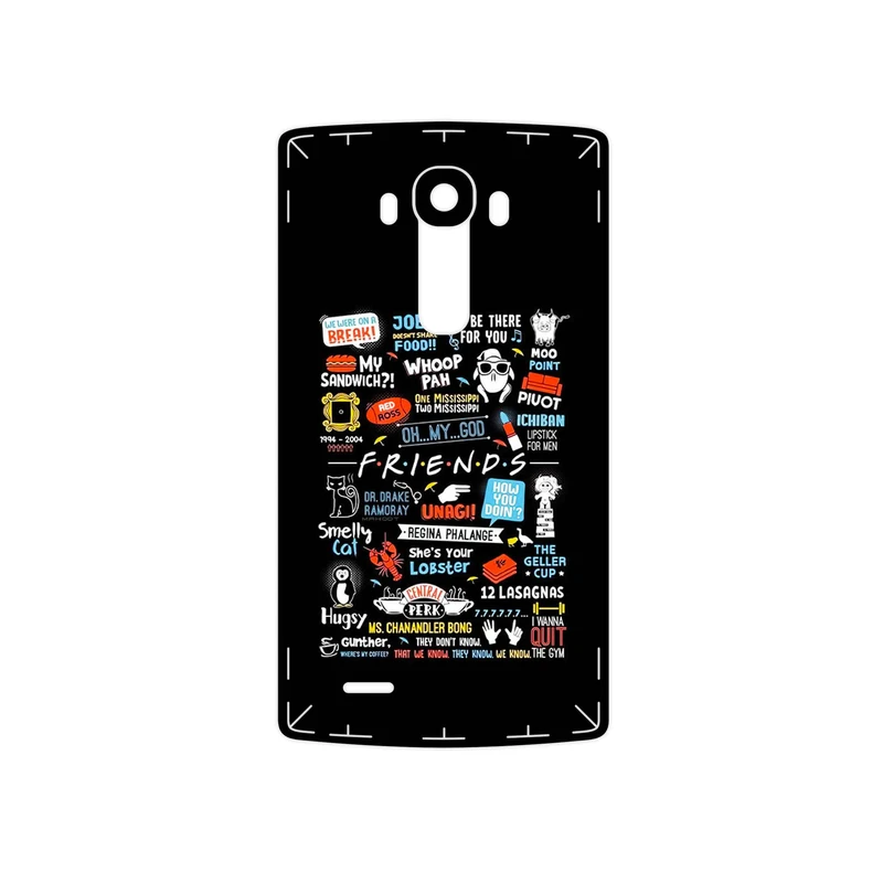 برچسب پوششی ماهوت مدل Friends 2 مناسب برای گوشی موبایل ال جی G4
