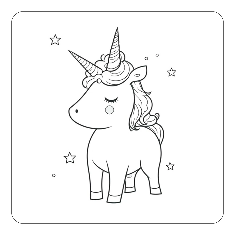 مگنت کاکتی طرح اسب تک شاخ و یونیکورن مدل mp29443