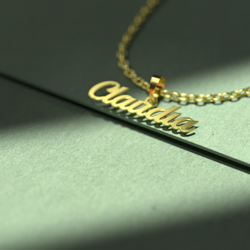 گردنبند طلا 18 عیار زنانه مدوپد مدل Claudia گردنبند طلا 18 عیار زنانه مدوپد مدل Claudia