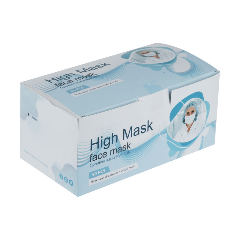 ماسک تنفسی های ماسک کد 2580 بسته 50 عددی