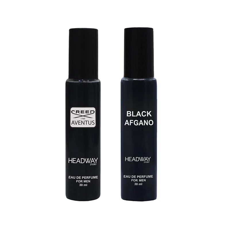 عطر جیبی مردانه هدوی استوری مدل کرید اونتوس و بلک افغان حجم 30 میلی لیتر مجموعه 2 عددی