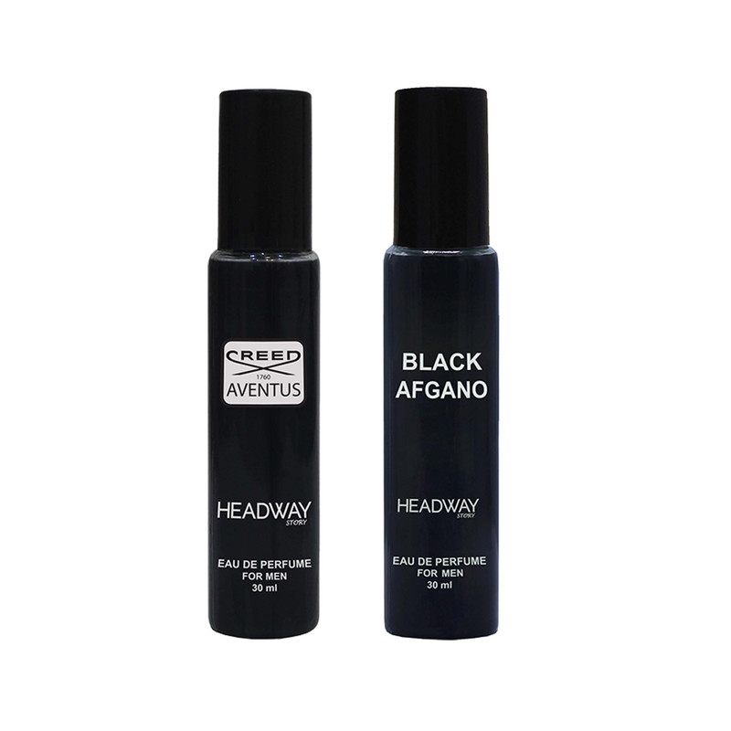 عطر جیبی مردانه هدوی استوری مدل کرید اونتوس و بلک افغان حجم 30 میلی لیتر مجموعه 2 عددی