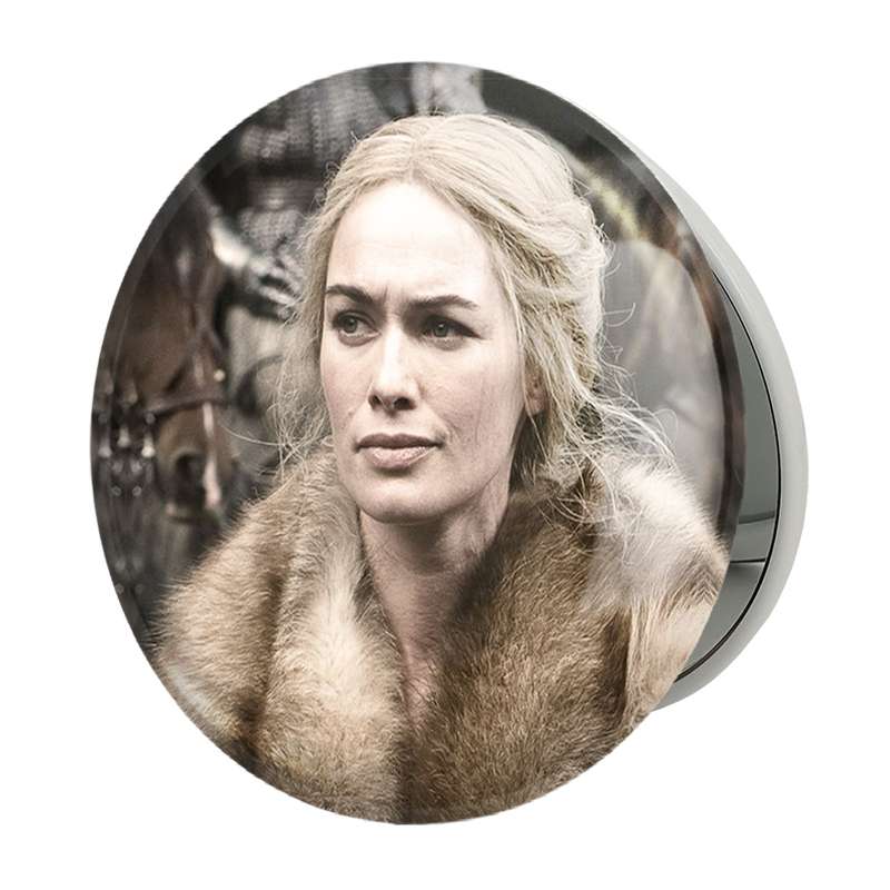 آینه جیبی خندالو طرح سرسی لنیستر گیم اف ترونز Game of Thrones مدل تاشو کد 2663