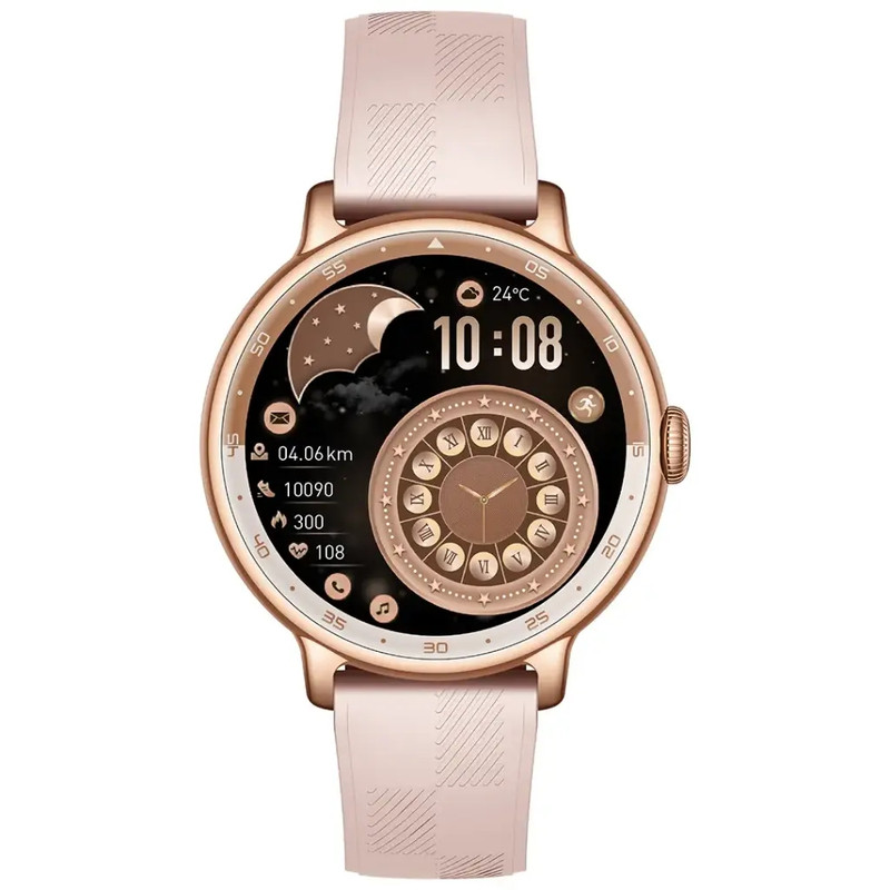 ساعت هوشمند ۱/۱۹ اینچی پاورولوجی مدل Gazelle PSWGBT60GY با بند سیلیکونی 