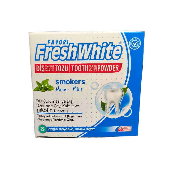 پودر سفید کننده دندان فرش وایت مدل smoker وزن 50 گرم