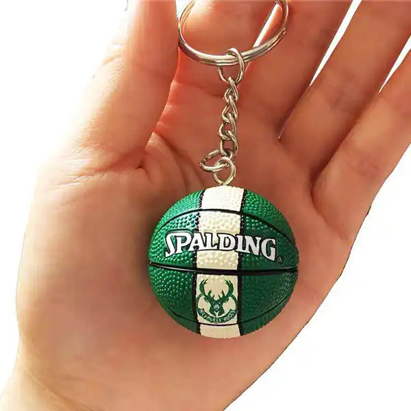 جاکلیدی مدل توپ بسکتبال مدل Milwaukee Bucks