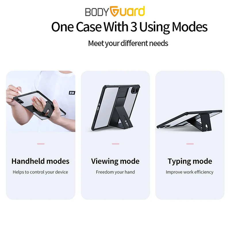کاور بادیگارد مدل Kickstand مناسب برای تبلت شیائومی Redmi Pad Pro / Poco Pad