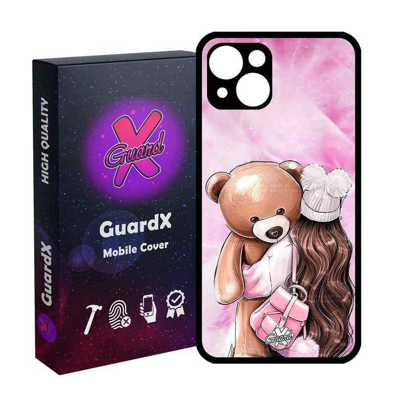 کاور گارد ایکس طرح Girl مدل Glass10088 مناسب برای گوشی موبایل اپل iPhone 13