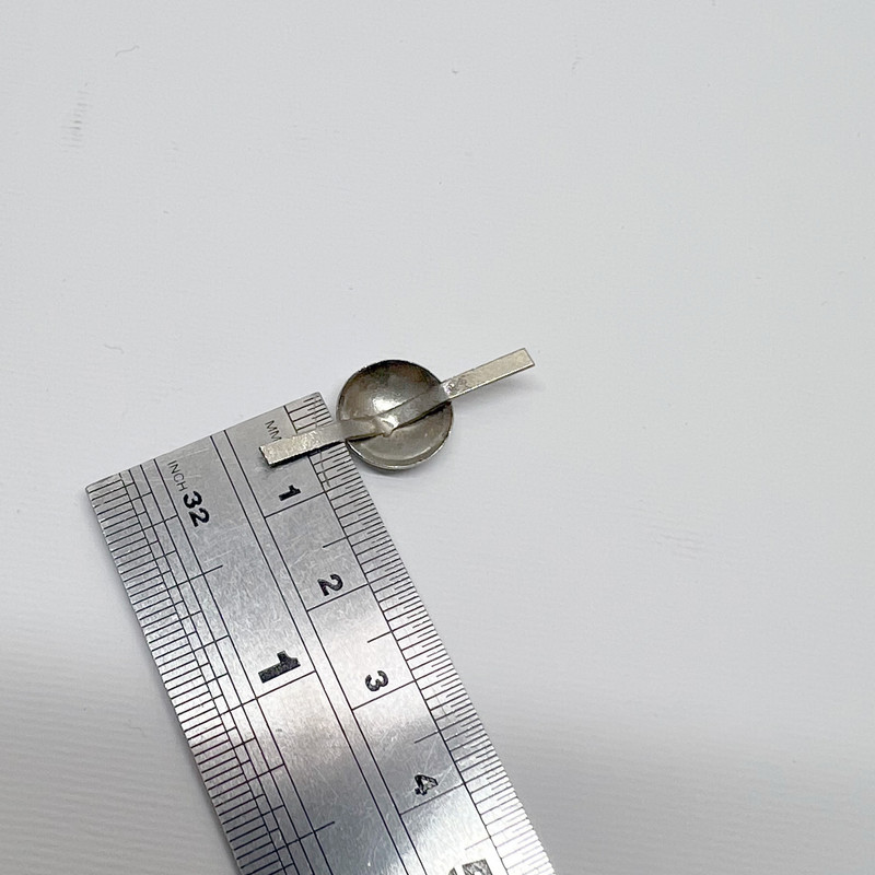 یراق تزئینی مدل گرد برجسته 1CM بسته 6 عددی