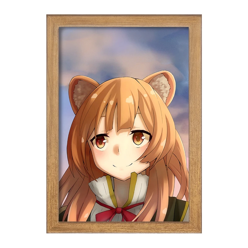 تابلو خندالو مدل رافتالیا انیمه ظهور قهرمان سپر  کد 15939