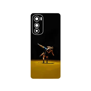 MAHOOT Wrestling Cover Sticker for Motorola Edge 30
