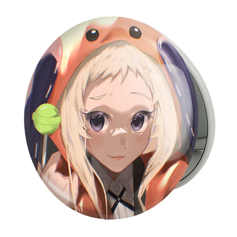 آینه جیبی خندالو طرح رونا انیمه قمارباز مدل تاشو کد 33689